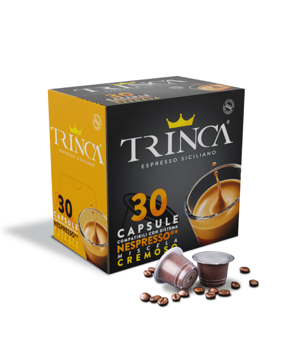 BOX CAPSULE NESPRESSO TRINCA CREMOSO