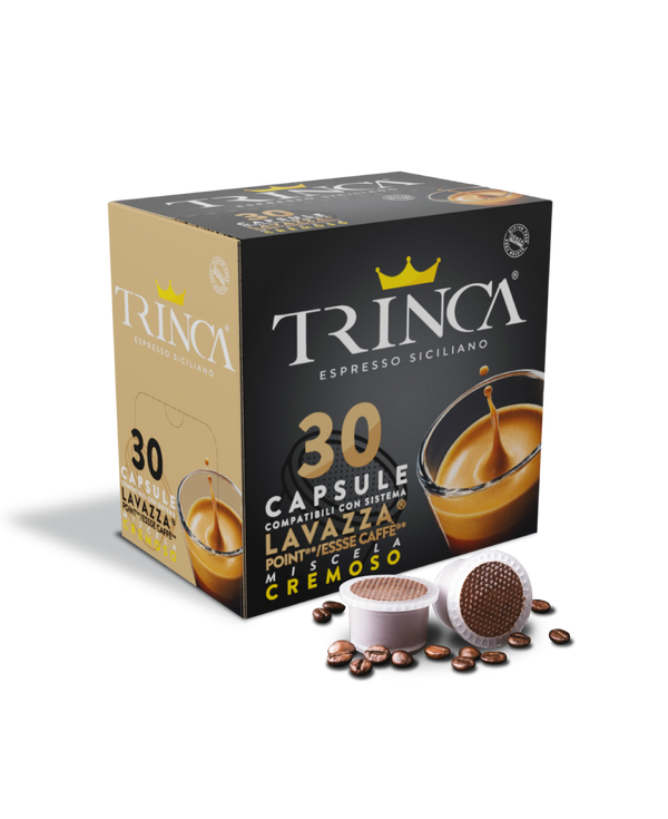 BOX CAPSULE LAVAZZA ESPRESSO POINT TRINCA CREMOSO