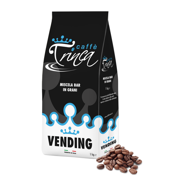 CAFÉ EN GRAINS 1 KG CRÉMEUX TRINCA