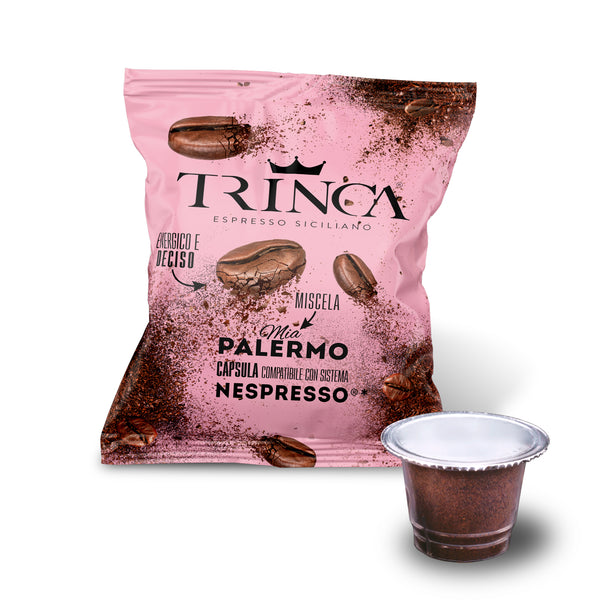 BOX 50 CAPSULE COMPATIBILI NESPRESSO®* TRINCA MIA PALERMO