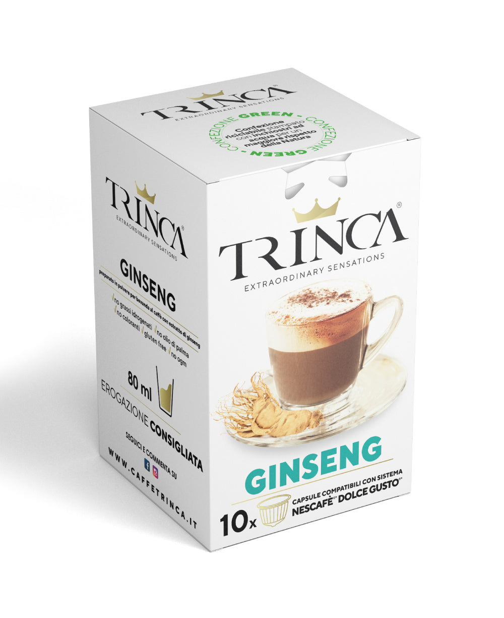 GINSENG Compatibile Nescafè®* Dolce Gusto®* TRINCA – caffetrinca